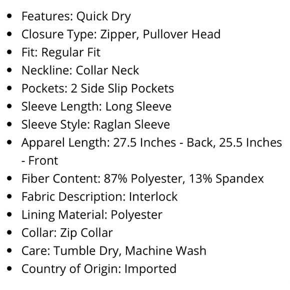 Xersion Women's Black Long Sleeve Quarter-Zip Pullover Size XXL - Picture 7 of 11